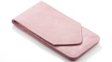 AMA Pink Leather Pouch